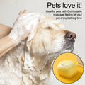 Escova de Banho Macia para Cães e Gatos – Massajador com Champô para Grooming