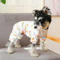 Pijama com Estampado Arco-Íris para Cães – Colorido, Divertido e Confortável