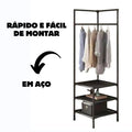 Arara Cabideiro Organizador de Roupa, Sapatos e Bolsas – Modelo Closet 5