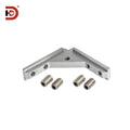 Conector Universal para Perfis 2020/3030/4040 – Fixação de Painéis e Cantos
