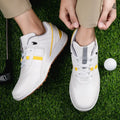 Sapatos de Golfe em Couro Impermeáveis – Sem Espigões, Para Homem e Senhora