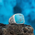 Dropshipping Vintage Luxury Crystal Larger 4colour Stone Ring Wedding Jewelry Engagement Rings For Man Women Anel Gift