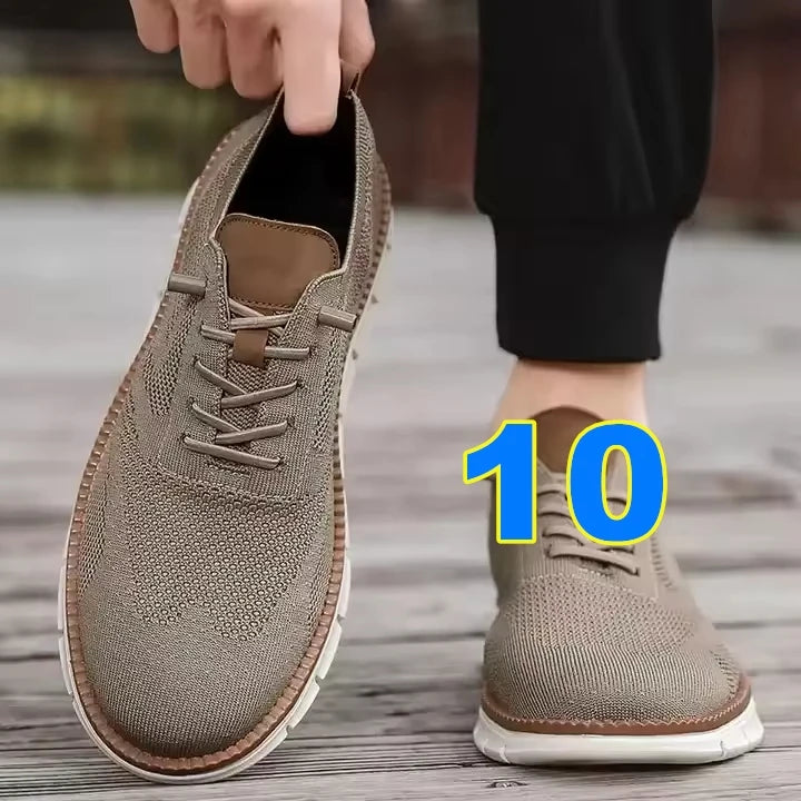 Sapatos casuais femininos modernos e versáteis, design leve, nova tendência de primavera