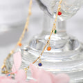 Colar com Franjas Candy Color | Estético Versátil Choker Fashion
