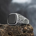 Dropshipping Vintage Luxury Crystal Larger 4colour Stone Ring Wedding Jewelry Engagement Rings For Man Women Anel Gift
