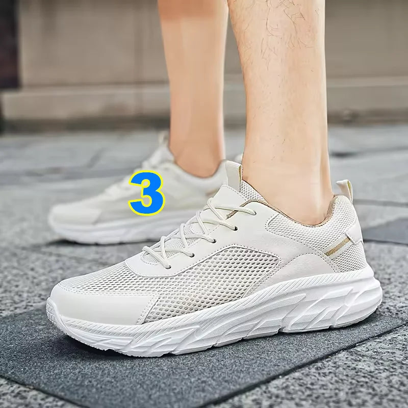 Sapatos casuais femininos modernos e versáteis, design leve, nova tendência de primavera