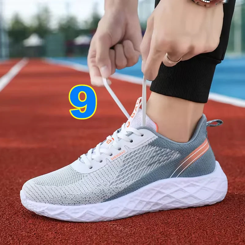 Sapatos casuais femininos modernos e versáteis, design leve, nova tendência de primavera