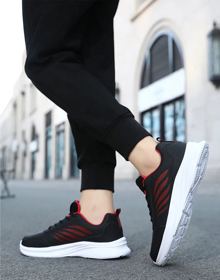 Calçado para homem da nova tendência para o outono e inverno, leve e casual, ideal para corrida e viagens.