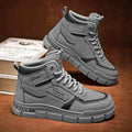 Sapatos Masculinos de Cano Alto Retro – Respiráveis, Antiderrapantes e Estilo Gentleman