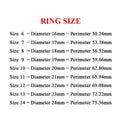 Letdiffery Simple 2/4/6/8mm Stainless Steel Wedding Rings Golden Smooth Women Men Couple Ring Fashion Jewelry