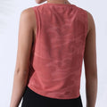 Crop Top Camuflagem Running Mesh | Yoga Ginásio Sleeveless Fitness Feminino
