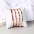 Pulseira Tênis Multicolor Ajustável | Arco-Íris Zircónia Casamento