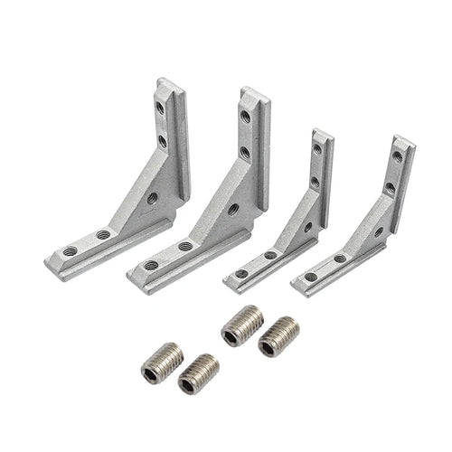 Conector Universal para Perfis 2020/3030/4040 – Fixação de Painéis e Cantos