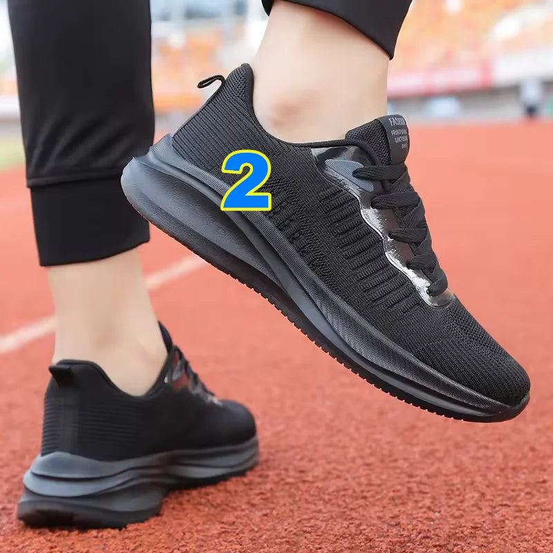 Sapatos casuais femininos modernos e versáteis, design leve, nova tendência de primavera