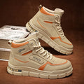 Sapatos Masculinos de Cano Alto Retro – Respiráveis, Antiderrapantes e Estilo Gentleman
