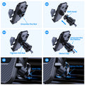 Suporte Carro TOPK Auto-Lock Universal | Ventilação iPhone Samsung