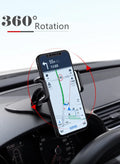 Suporte Carro 360° Rotativo Universal | Dashboard Auto-Grip