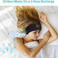 Headband Bluetooth com Máscara de Sono | Auriculares Desporto e Dormir