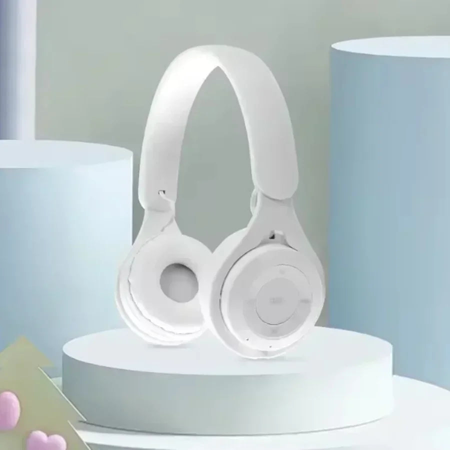 Auscultadores Bluetooth Sem Fios para Telemóvel com Cancelamento de Ruído e Som HD