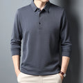 Polo Business Casual Manga Longa | Verão Confortável Top Elegante