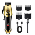 Máquina Cortar Cabelo e Barba T9 Vintage | Recarregável Kit Completo