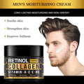 Creme Facial Masculino Retinol Colagénio | Hidratante Anti-Rugas