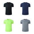 T-Shirt Ice Silk Alta Elasticidade | Respirável Secagem Rápida Ginásio