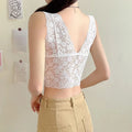 Bralette com Renda e Decote V | Sem Aros, Acolchoado e Sexy