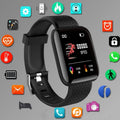 Smartwatch Unissex Monitor de Saúde | Chamadas Bluetooth Notificações