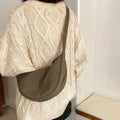 Mala Messenger Nylon Pequena Vintage | Hobo Shoulder Fashion Feminino