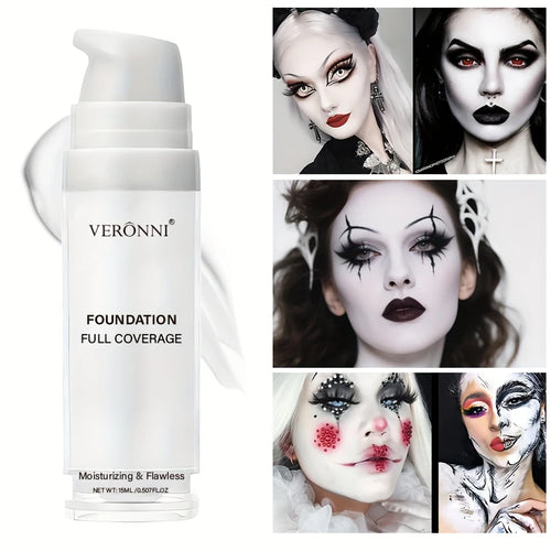 Base Líquida Branco Puro | Stage Cosplay Misturável Iluminador