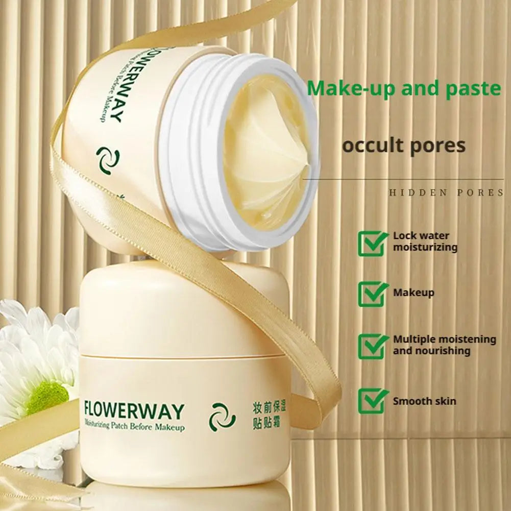 Creme Hidratante Pré-Maquilhagem – Base Impecável com Gel Leve