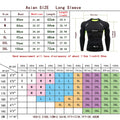Top Compressão Gym Rashguard Manga Longa | Bodybuilding Corrida Fitness