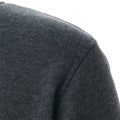 Blusão Casual Zipper Gola Alta Cor Sólida | Sport Tops Masculino