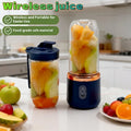 Liquidificador Duplo USB Portátil | Smoothie Milkshake Sumo Compacto