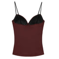 Corset Camisole Bodycon com Alças Costas Nuas | Top Sexy