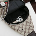 Mala Mensageiro Multifuncional com Buraco Auscultador | Crossbody Casual