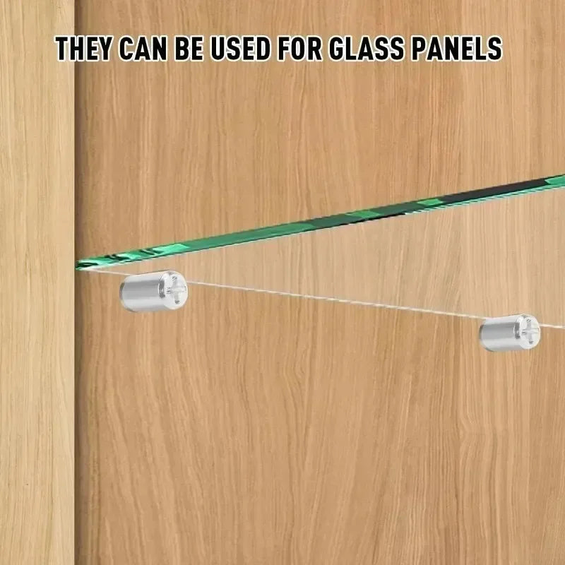 100/10 peças de suporte de prateleira com parafuso auto-atarraxante, suportes de septo para guarda-roupa, pinos de suporte de prateleira com parafuso fixo e manga antiderrapante.