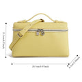 Mini Mala Grão Lichia Premium Niche | Lunch Box Crossbody Exquisite