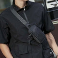 Mini Mala Masculina Oxford Crossbody | Messenger Casual Ombro