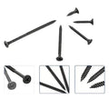 Kit de 400/800 Parafusos Auto-Atarraxantes M2 Pretos – Para Madeira e Fixação