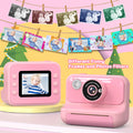 Câmara Infantil 1080P com Impressão Instantânea | Mini Digital Crianças