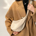 Mala Messenger Nylon Pequena Vintage | Hobo Shoulder Fashion Feminino