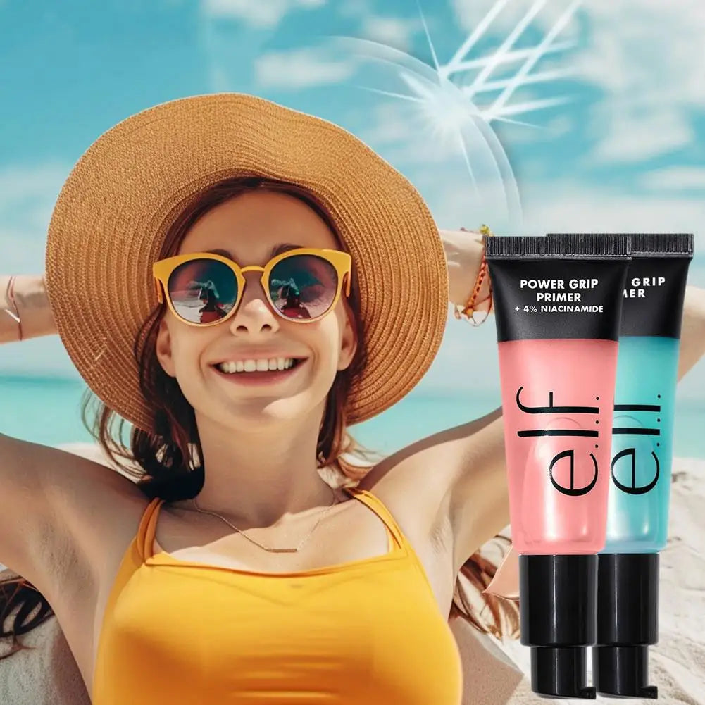 Primer Gel Power Grip com Ácido Hialurónico e Niacinamida – Hidratante e Fixador