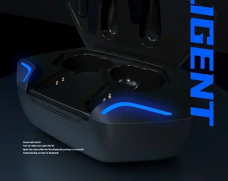 Auscultadores Bluetooth Sem Fios para Telemóvel com Cancelamento de Ruído e Som HD