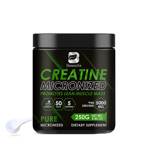 Creatina Monohidratada Beworths – Treino, Força Muscular e Energia Celular
