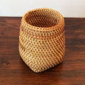 Organizador Rattan Talheres e Utensílios | Cesto Arrumação Cozinha