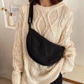 Mala Messenger Nylon Pequena Vintage | Hobo Shoulder Fashion Feminino