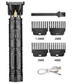 Máquina de Cortar Cabelo Profissional Barber | Recarregável Metal