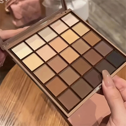 Palete 25 Sombras Tons Terra Cinzento e Castanho | Neutro Natural a Dramático
